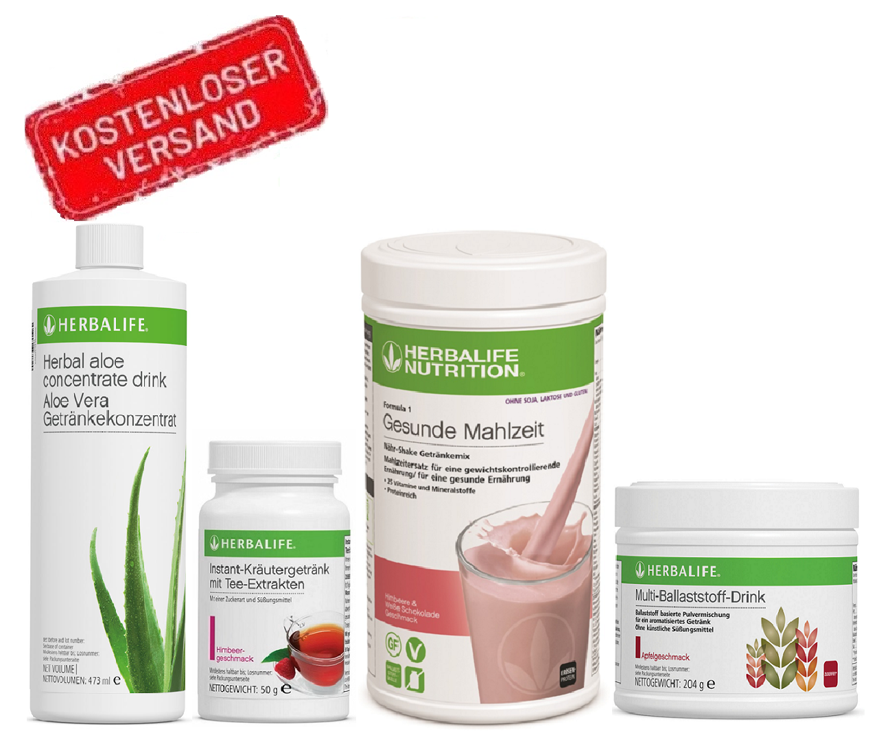 Herbalife Komplettes Erstes Programm (Formula 1, Tee, Aloe, Multifaser Ballaststoff)